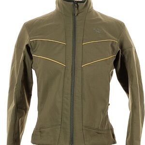 Arc'teryx Utility Jacket in Olive with Gold Accents